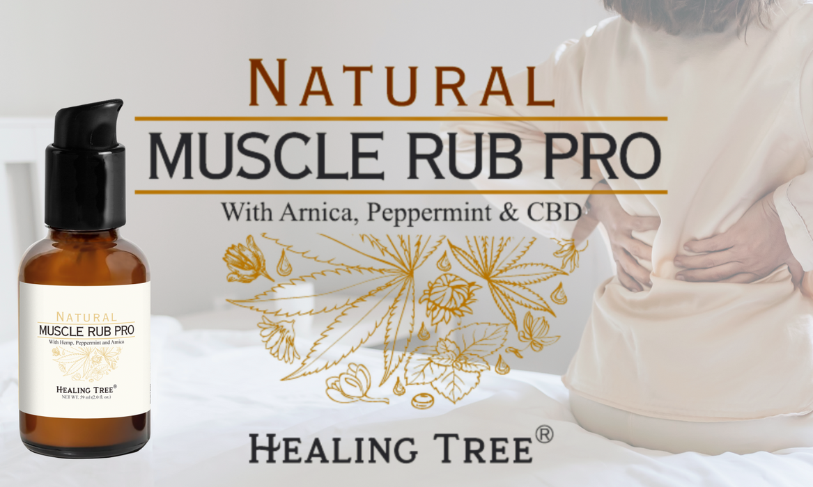 Natural Muscle Rub PRO (with CBD)
